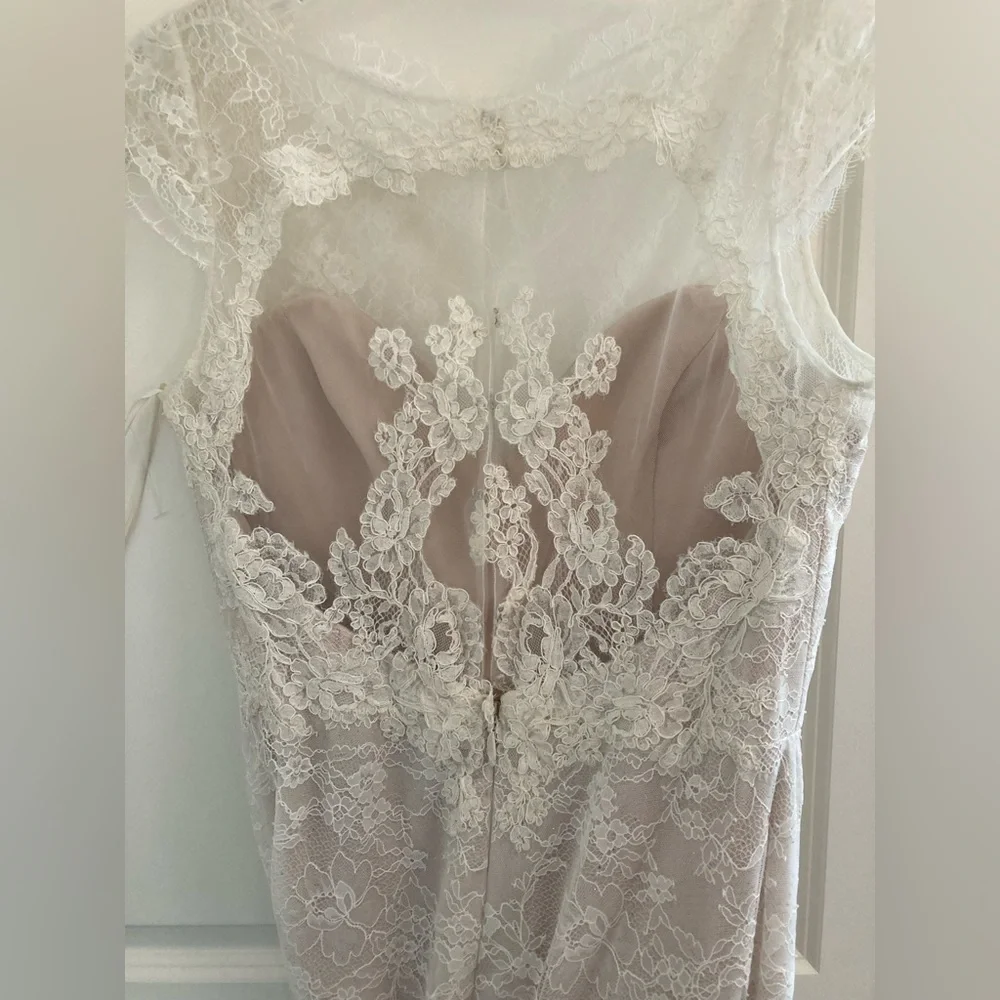Alvina Valenta - 9552 - Size 12 - Ivory - Wedding Dress - Picture 6 of 7